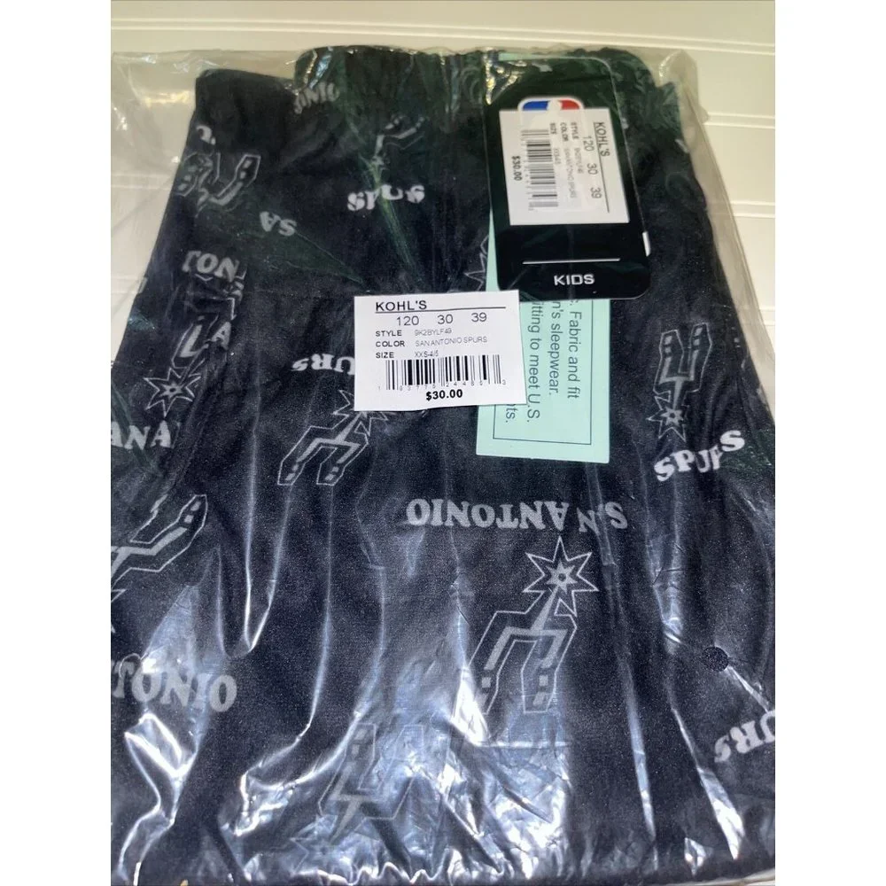 Little Boy's 4-5 San Antonio Spurs NBA Lounge Pants